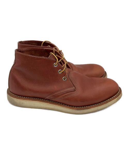 RED WING（レッドウィング）RED WING (レッドウィング) ショートブーツ ブラウン サイズ:9の古着・服飾アイテム