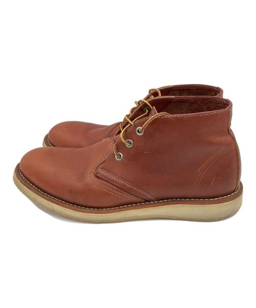 RED WING（レッドウィング）RED WING (レッドウィング) ショートブーツ ブラウン サイズ:9の古着・服飾アイテム