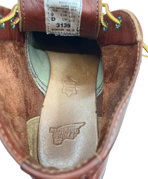 RED WING（レッドウィング）RED WING (レッドウィング) ショートブーツ ブラウン サイズ:9の古着・服飾アイテム
