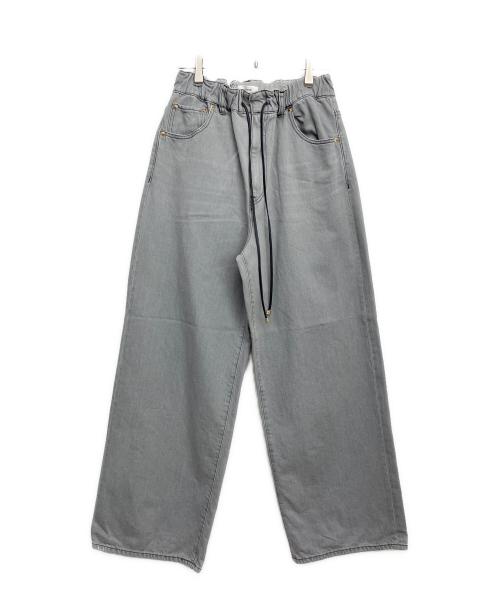 ebure（エブール）ebure (エブール) デニムパンツ グレー サイズ:38の古着・服飾アイテム