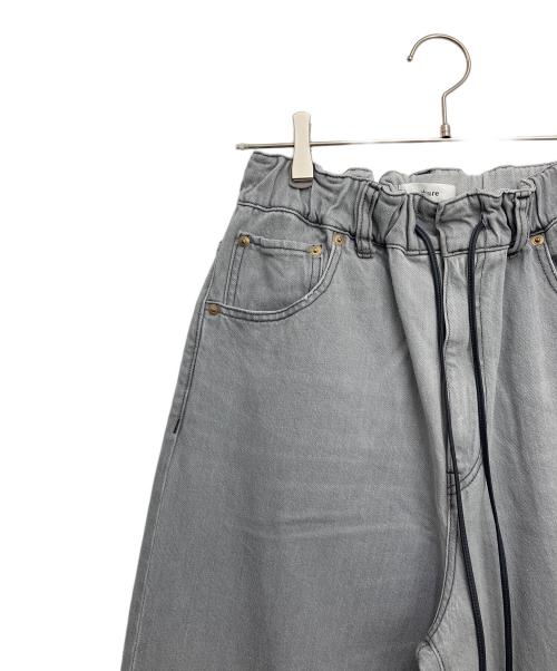 ebure（エブール）ebure (エブール) デニムパンツ グレー サイズ:38の古着・服飾アイテム
