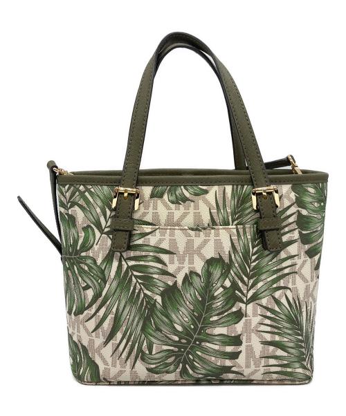 MICHAEL KORS（マイケルコース）MICHAEL KORS (マイケルコース) 2WAYバッグ グリーンの古着・服飾アイテム
