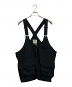 Snow peakスノーピーク）の古着「TAKIBI Weather Cloth Vest」｜ブラック
