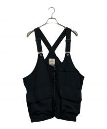 Snow peak（スノーピーク）の古着「TAKIBI Weather Cloth Vest」｜ブラック