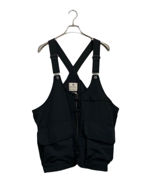 Snow peak（スノーピーク）Snow peak (スノーピーク) TAKIBI Weather Cloth Vest ブラック サイズ:Lの古着・服飾アイテム