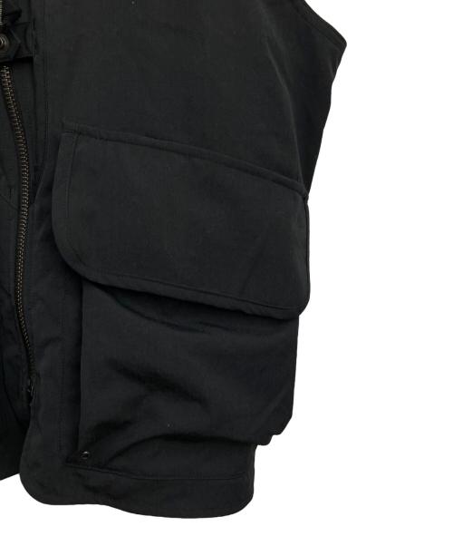Snow peak（スノーピーク）Snow peak (スノーピーク) TAKIBI Weather Cloth Vest ブラック サイズ:Lの古着・服飾アイテム