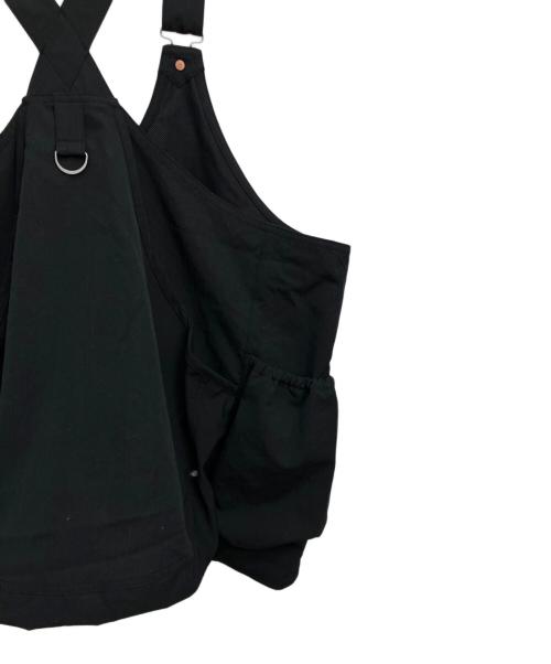 Snow peak（スノーピーク）Snow peak (スノーピーク) TAKIBI Weather Cloth Vest ブラック サイズ:Lの古着・服飾アイテム