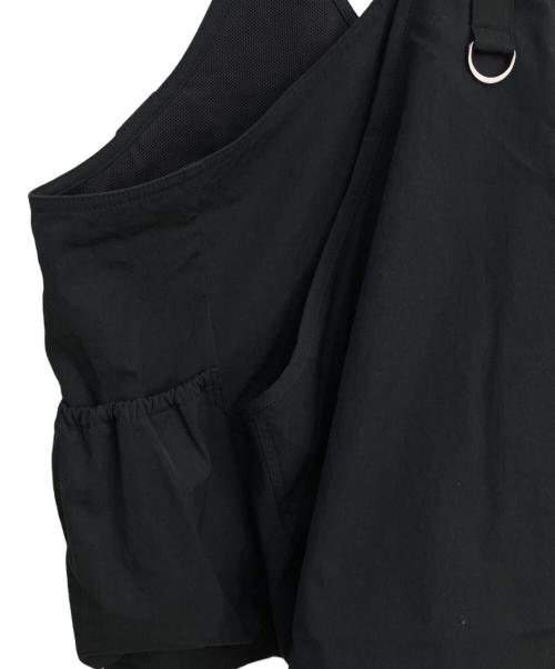 Snow peak（スノーピーク）Snow peak (スノーピーク) TAKIBI Weather Cloth Vest ブラック サイズ:Lの古着・服飾アイテム