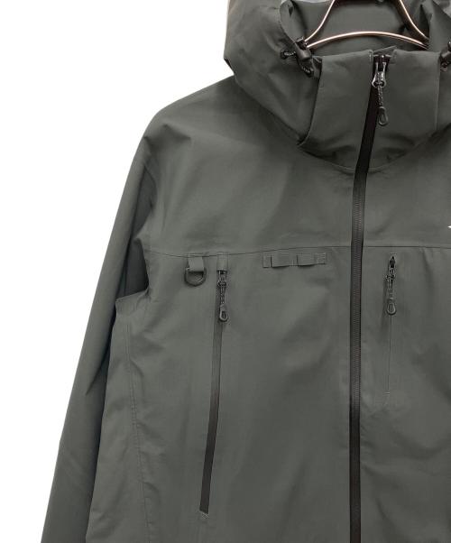 Snow peak（スノーピーク）Snow peak (スノーピーク) ジャケット グレー×ブラック サイズ:Mの古着・服飾アイテム