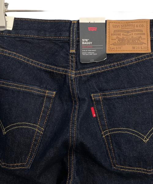 LEVI'S（リーバイス）LEVI'S (リーバイス) 578™ バギージーンズ ダークインディゴ インディゴ サイズ:71cm(W28)の古着・服飾アイテム