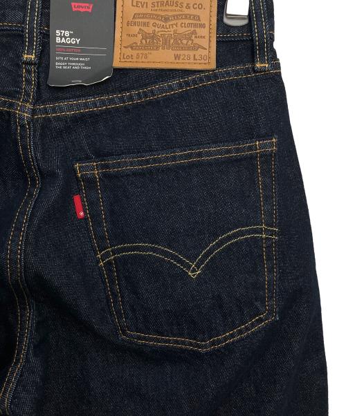 LEVI'S（リーバイス）LEVI'S (リーバイス) 578™ バギージーンズ ダークインディゴ インディゴ サイズ:71cm(W28)の古着・服飾アイテム