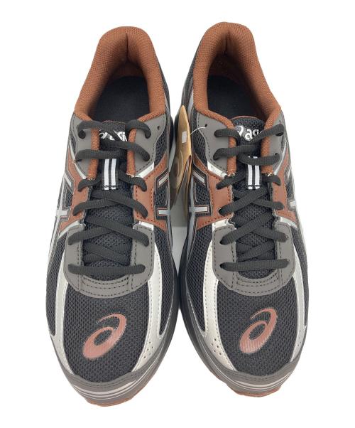 asics（アシックス）asics (アシックス) ローカットスニーカー ブラウン×シルバー サイズ:27cmの古着・服飾アイテム