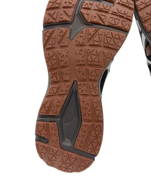 asics（アシックス）asics (アシックス) ローカットスニーカー ブラウン×シルバー サイズ:27cmの古着・服飾アイテム