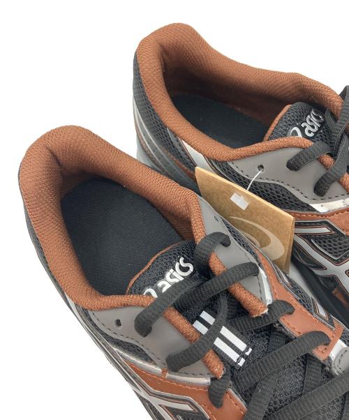asics（アシックス）asics (アシックス) ローカットスニーカー ブラウン×シルバー サイズ:27cmの古着・服飾アイテム