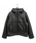 SUPREME（シュプリーム）の古着「Faux Shearling Hooded Jacket」｜ブラック
