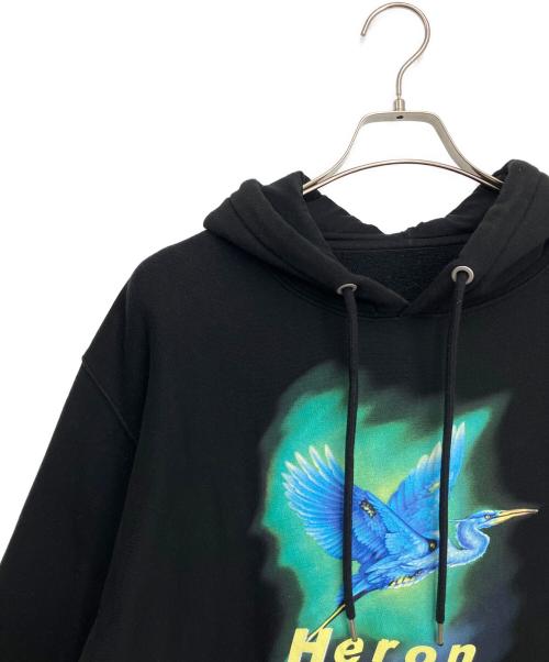 HERON PRESTON（ヘロンプレストン）HERON PRESTON (ヘロンプレストン) パーカー ブラック サイズ:Sの古着・服飾アイテム