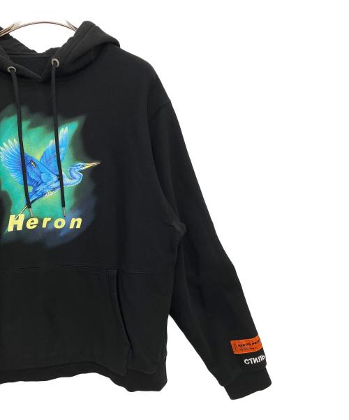 HERON PRESTON（ヘロンプレストン）HERON PRESTON (ヘロンプレストン) パーカー ブラック サイズ:Sの古着・服飾アイテム