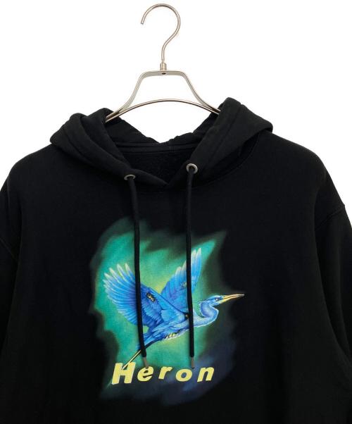 HERON PRESTON（ヘロンプレストン）HERON PRESTON (ヘロンプレストン) パーカー ブラック サイズ:Sの古着・服飾アイテム