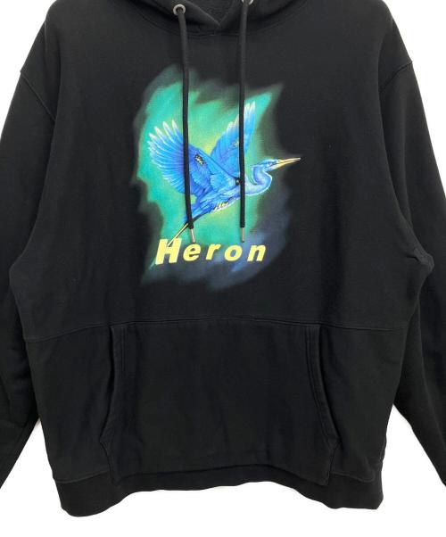 HERON PRESTON（ヘロンプレストン）HERON PRESTON (ヘロンプレストン) パーカー ブラック サイズ:Sの古着・服飾アイテム