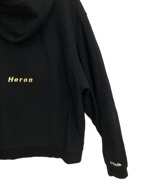 HERON PRESTON（ヘロンプレストン）HERON PRESTON (ヘロンプレストン) パーカー ブラック サイズ:Sの古着・服飾アイテム