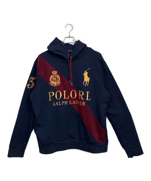 POLO RALPH LAUREN（ポロ・ラルフローレン）POLO RALPH LAUREN (ポロ・ラルフローレン) パーカー ネイビー サイズ:Lの古着・服飾アイテム
