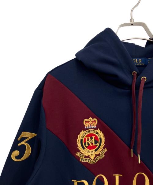 POLO RALPH LAUREN（ポロ・ラルフローレン）POLO RALPH LAUREN (ポロ・ラルフローレン) パーカー ネイビー サイズ:Lの古着・服飾アイテム