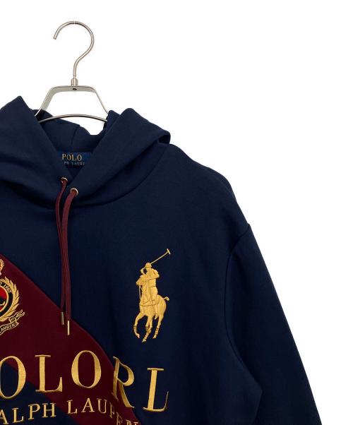 POLO RALPH LAUREN（ポロ・ラルフローレン）POLO RALPH LAUREN (ポロ・ラルフローレン) パーカー ネイビー サイズ:Lの古着・服飾アイテム
