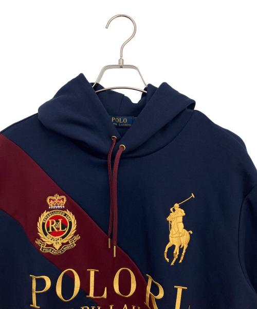 POLO RALPH LAUREN（ポロ・ラルフローレン）POLO RALPH LAUREN (ポロ・ラルフローレン) パーカー ネイビー サイズ:Lの古着・服飾アイテム
