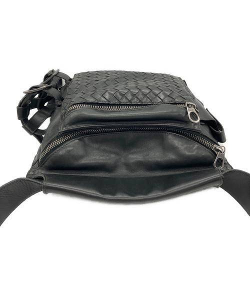BOTTEGA VENETA（ボッテガベネタ）BOTTEGA VENETA (ボッテガベネタ) ウエストバッグ ブラックの古着・服飾アイテム