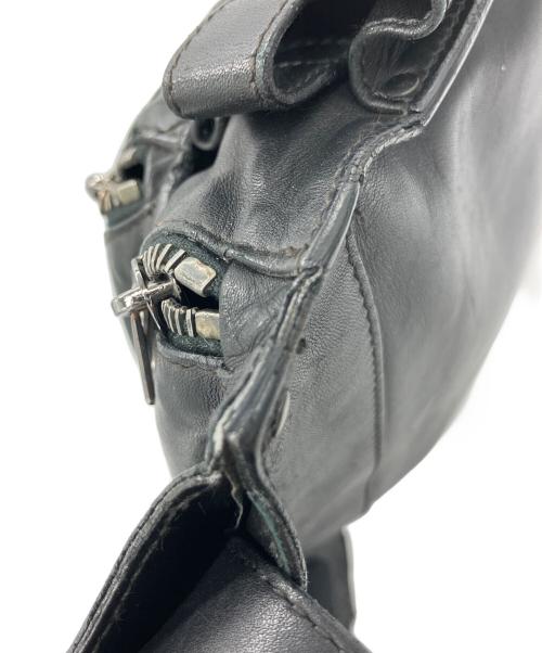 BOTTEGA VENETA（ボッテガベネタ）BOTTEGA VENETA (ボッテガベネタ) ウエストバッグ ブラックの古着・服飾アイテム