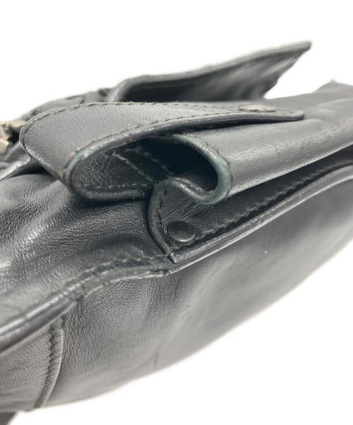 BOTTEGA VENETA（ボッテガベネタ）BOTTEGA VENETA (ボッテガベネタ) ウエストバッグ ブラックの古着・服飾アイテム