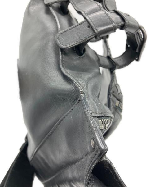 BOTTEGA VENETA（ボッテガベネタ）BOTTEGA VENETA (ボッテガベネタ) ウエストバッグ ブラックの古着・服飾アイテム