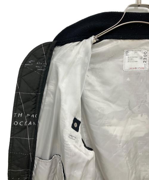 sacai（サカイ）sacai (サカイ) ワールドマップブルゾン ブラック サイズ:1の古着・服飾アイテム