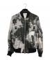 sacai（サカイ）の古着「ワールドマップブルゾン」｜ブラック
