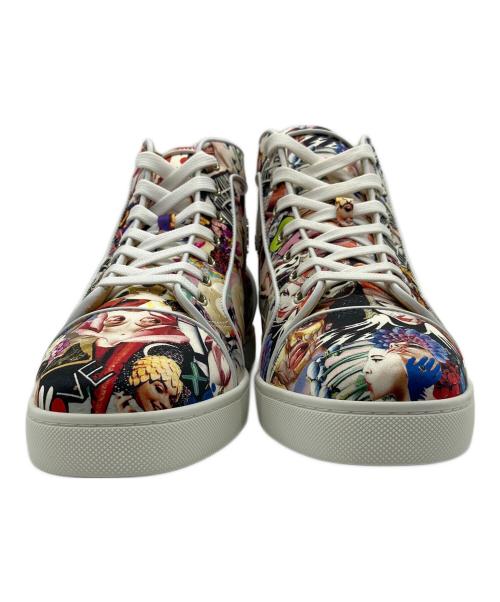 Christian Louboutin（クリスチャン・ルブタン）Christian Louboutin (クリスチャン・ルブタン) LOUIS ORLATO FLAT CR SAT OH マルチカラー サイズ:SIZE 42 1/2の古着・服飾アイテム
