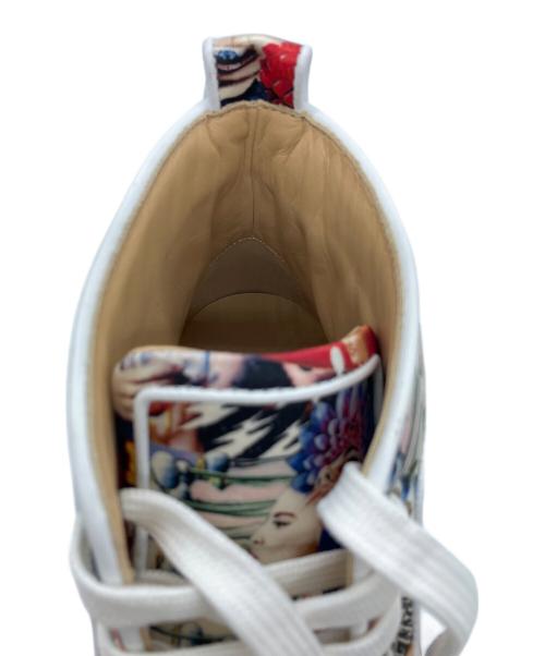 Christian Louboutin（クリスチャン・ルブタン）Christian Louboutin (クリスチャン・ルブタン) LOUIS ORLATO FLAT CR SAT OH マルチカラー サイズ:SIZE 42 1/2の古着・服飾アイテム