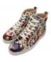 Christian Louboutin（クリスチャン・ルブタン）の古着「LOUIS ORLATO FLAT CR SAT OH」｜マルチカラー