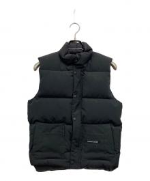 CANADA GOOSE（カナダグース）の古着「ダウンベスト」｜ブラック