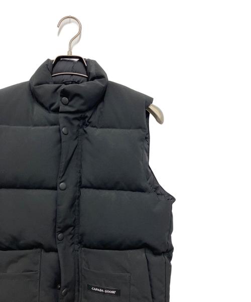 CANADA GOOSE（カナダグース）CANADA GOOSE (カナダグース) ダウンベスト ブラック サイズ:XSの古着・服飾アイテム