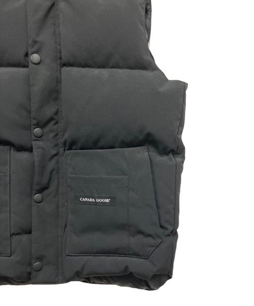 CANADA GOOSE（カナダグース）CANADA GOOSE (カナダグース) ダウンベスト ブラック サイズ:XSの古着・服飾アイテム
