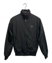 FRED PERRY（フレッドペリー）の古着「ジップジャケット」｜ブラック×レッド