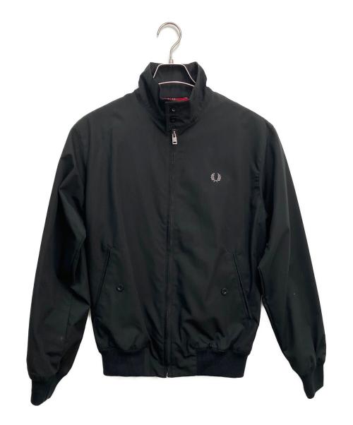FRED PERRY（フレッドペリー）FRED PERRY (フレッドペリー) ジップジャケット ブラック×レッド サイズ:Sの古着・服飾アイテム