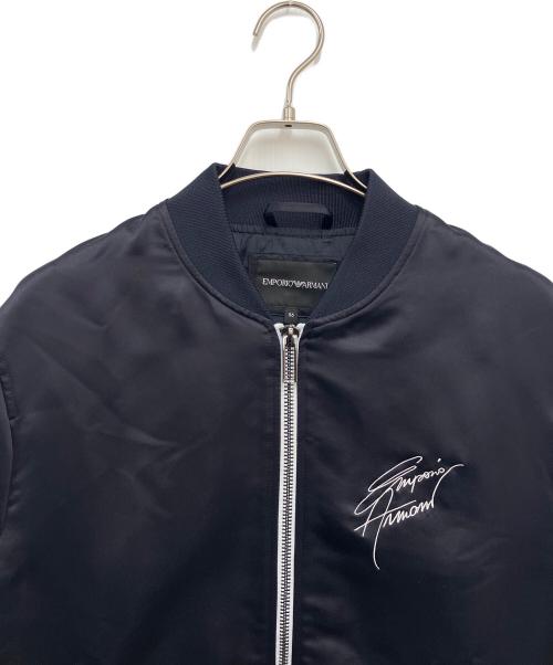 EMPORIO ARMANI（エンポリオ アルマーニ）EMPORIO ARMANI (エンポリオ アルマーニ) ブルゾン ネイビー サイズ:56の古着・服飾アイテム