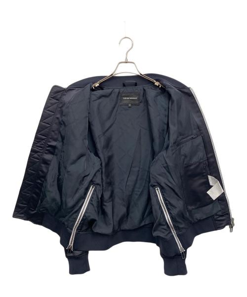 EMPORIO ARMANI（エンポリオ アルマーニ）EMPORIO ARMANI (エンポリオ アルマーニ) ブルゾン ネイビー サイズ:56の古着・服飾アイテム
