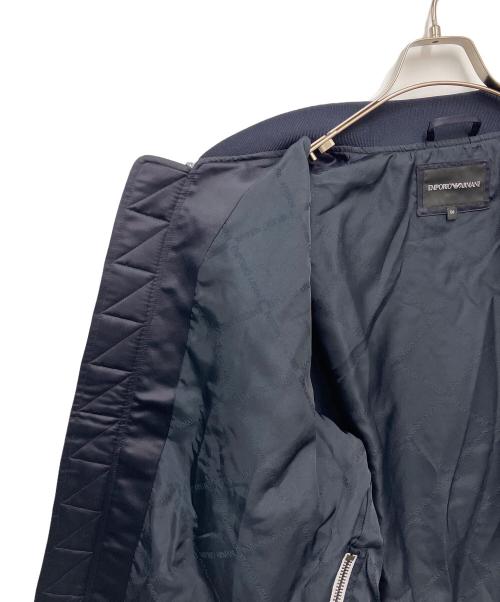 EMPORIO ARMANI（エンポリオ アルマーニ）EMPORIO ARMANI (エンポリオ アルマーニ) ブルゾン ネイビー サイズ:56の古着・服飾アイテム