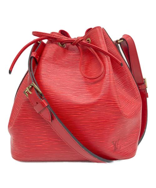 LOUIS VUITTON（ルイ ヴィトン）LOUIS VUITTON (ルイ ヴィトン) ショルダーバッグ エピ プチノエ カスティリアン・ レッドの古着・服飾アイテム