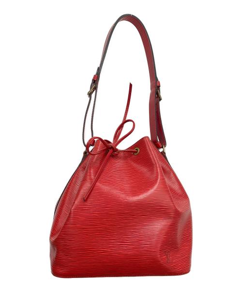 LOUIS VUITTON（ルイ ヴィトン）LOUIS VUITTON (ルイ ヴィトン) ショルダーバッグ エピ プチノエ カスティリアン・ レッドの古着・服飾アイテム