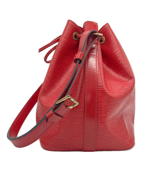 LOUIS VUITTON（ルイ ヴィトン）LOUIS VUITTON (ルイ ヴィトン) ショルダーバッグ エピ プチノエ カスティリアン・ レッドの古着・服飾アイテム