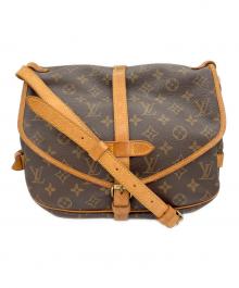 LOUIS VUITTON（ルイ ヴィトン）の古着「モノグラム ソミュール30」｜ブラウン