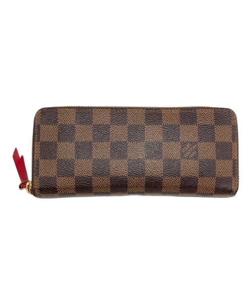LOUIS VUITTON（ルイ ヴィトン）LOUIS VUITTON (ルイ ヴィトン) ポルトフォイユ･クレマンス ダミエ ブラウンの古着・服飾アイテム